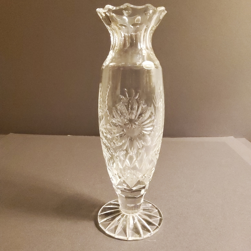 Crystal Bud Vase - Made in Poland